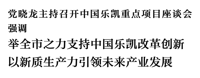 党晓龙主持召开中国尊凯实业官网重点项目座谈会